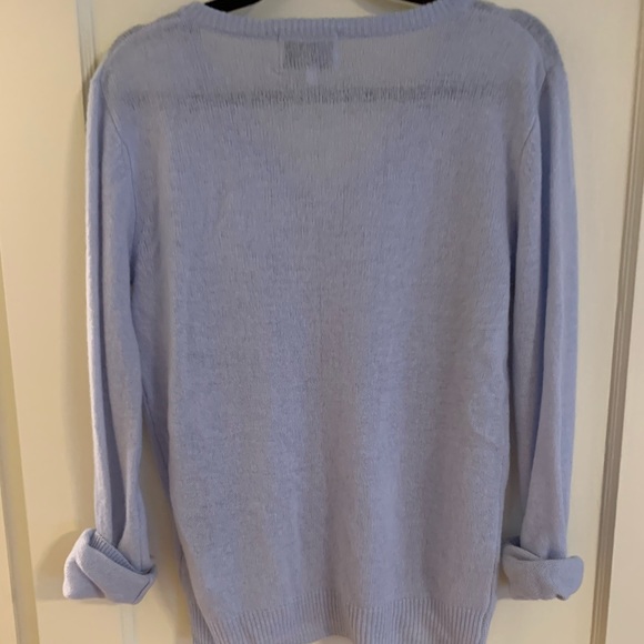 Sparkz cashmere v neck sweater - Picture 4 of 4